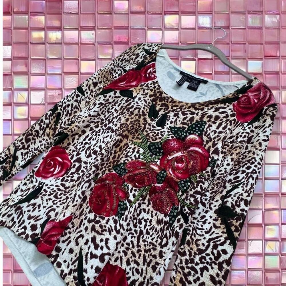 Michelle nicole leopard print long